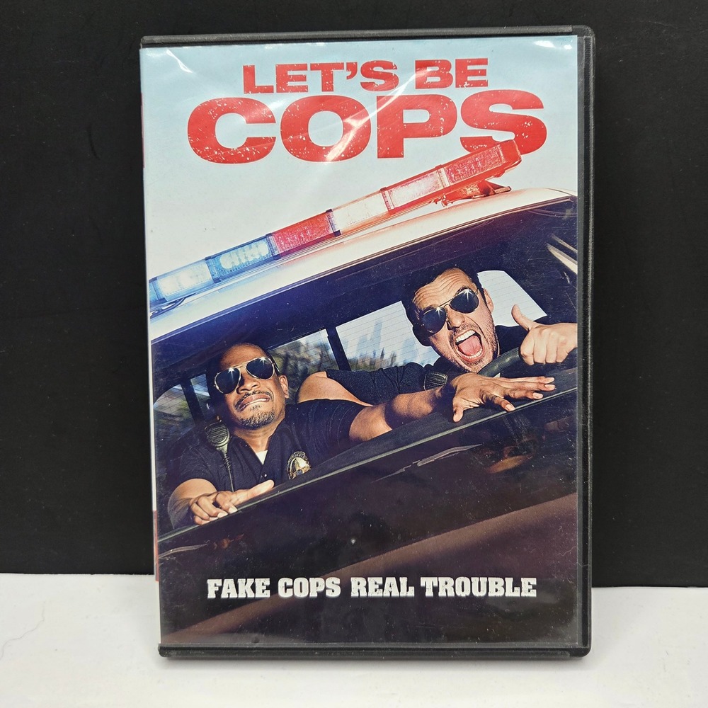 Let's Be Cops DVD 2014 Action Comedy Movie Damon Wayans Jr Jake Johnson